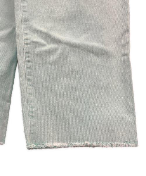 Spick and Span（スピック＆スパン）Spick and Span (スピック＆スパン) カラーガーメントダイルーズフィットパンツ ミントグリーン サイズ:SIZE 36 (S) 未使用品の古着・服飾アイテム