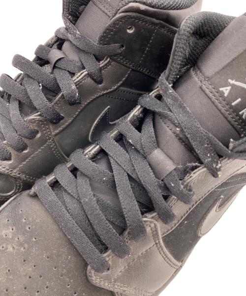 NIKE（ナイキ）NIKE (ナイキ) Air Jordan 1 Mid ブラック サイズ:SIZE 26cmの古着・服飾アイテム