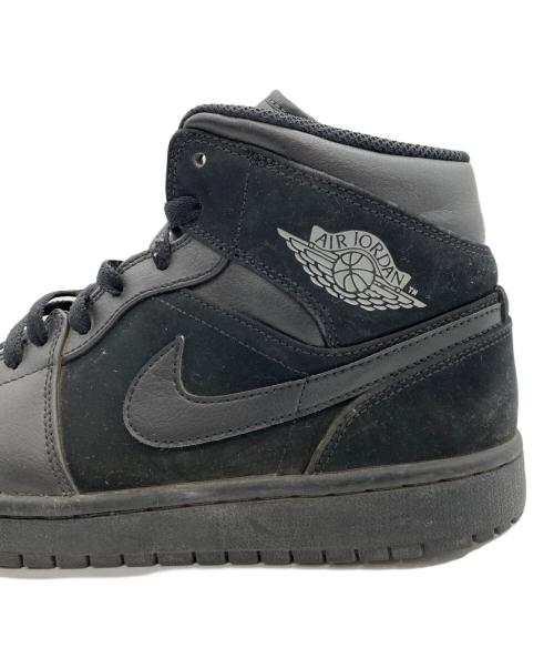 NIKE（ナイキ）NIKE (ナイキ) Air Jordan 1 Mid ブラック サイズ:SIZE 26cmの古着・服飾アイテム
