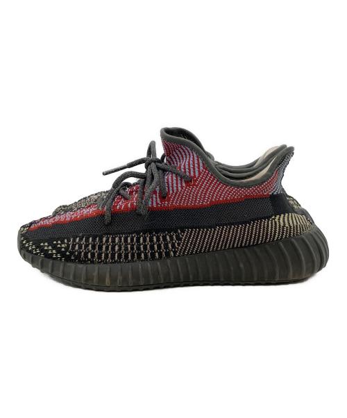 adidas（アディダス）adidas (アディダス) Yeezy Boost 350 v2 ブラック×レッド サイズ:SIZE 27.5cmの古着・服飾アイテム