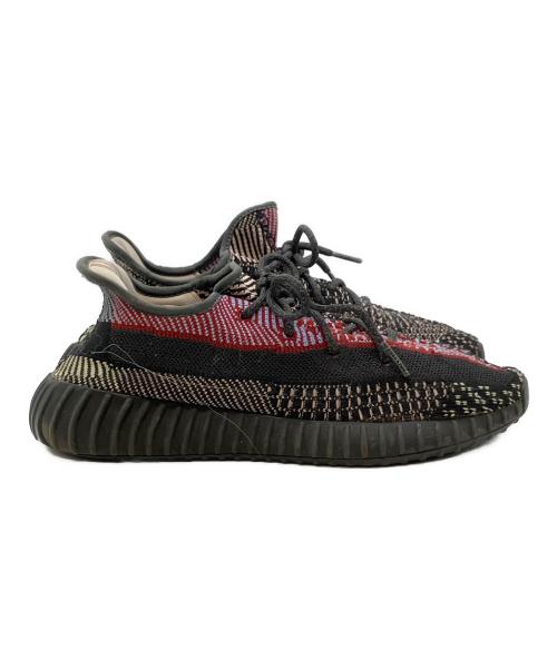 adidas（アディダス）adidas (アディダス) Yeezy Boost 350 v2 ブラック×レッド サイズ:SIZE 27.5cmの古着・服飾アイテム