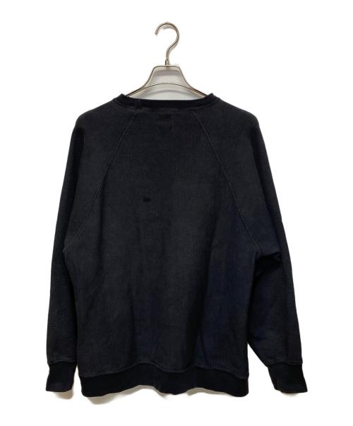 BATONER（バトナ―）BATONER (バトナ―) JUMBERCA URAKE CREW NECK Olive ブラック サイズ:SIZE 3の古着・服飾アイテム