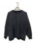 BATONER（バトナ―）の古着「JUMBERCA URAKE CREW NECK Olive」｜ブラック