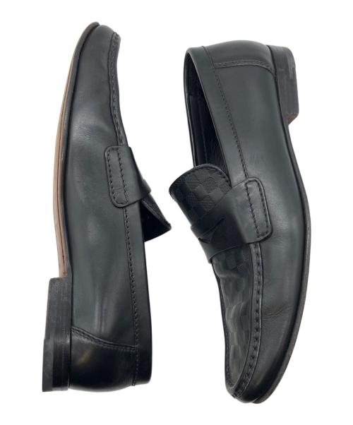 LOUIS VUITTON（ルイ ヴィトン）LOUIS VUITTON (ルイ ヴィトン) レザーシューズ ブラック サイズ:SIZE 27cmの古着・服飾アイテム
