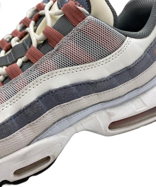 NIKE（ナイキ）NIKE (ナイキ) AIR MAX 95 ホワイト×グレー サイズ:SIZE 28.5cmの古着・服飾アイテム