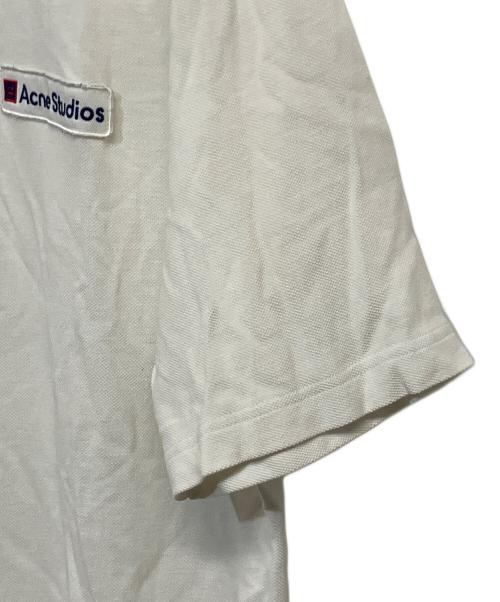 Acne studios（アクネ ストゥディオズ）Acne studios (アクネ ストゥディオズ) ポロシャツ ホワイト サイズ:SIZE XLの古着・服飾アイテム