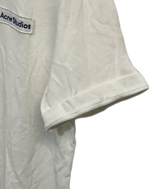 Acne studios（アクネ ストゥディオズ）Acne studios (アクネ ストゥディオズ) ポロシャツ ホワイト サイズ:SIZE XLの古着・服飾アイテム