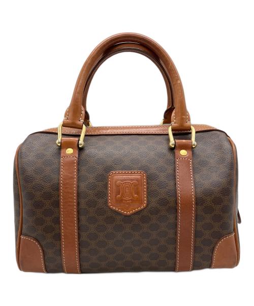 CELINE（セリーヌ）CELINE (セリーヌ) ミニボストンバッグ ブラウンの古着・服飾アイテム