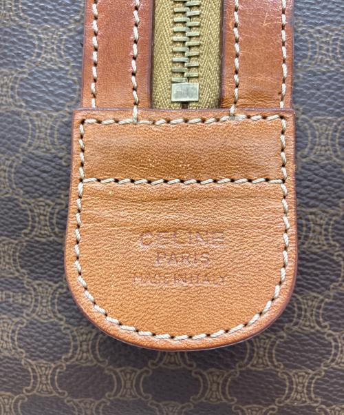 CELINE（セリーヌ）CELINE (セリーヌ) ミニボストンバッグ ブラウンの古着・服飾アイテム