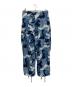 BEAMS PLUS（ビームスプラス）の古着「MIL 6 Pocket Indigo Ripstop Discharge Camo Print」｜ブルー
