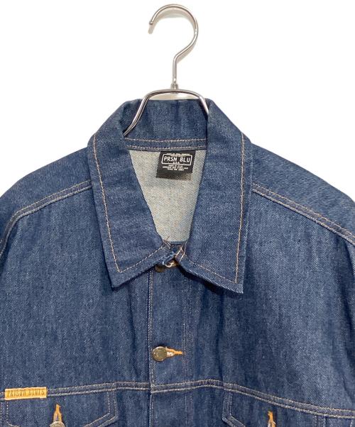 PRSN BLU（プリズンブルース）PRSN BLU (プリズンブルース) デニム ウエスタンジャケット インディゴ サイズ:SIZE L (US M)の古着・服飾アイテム