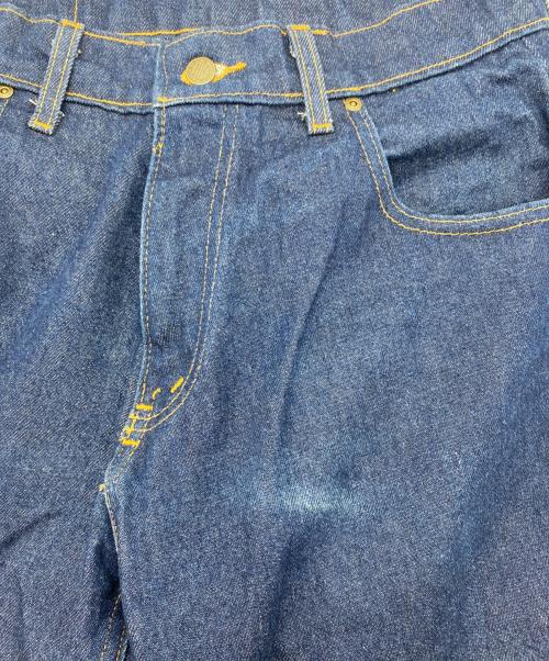 PRSN BLU（プリズンブルース）PRSN BLU (プリズンブルース) デニム ペインターパンツ インディゴ サイズ:SIZE 81cm (W32)の古着・服飾アイテム