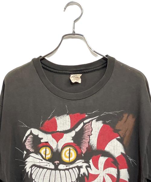 ANDAZIA（アンダジア）ANDAZIA (アンダジア) プリントTシャツ ブラック サイズ:SIZE Lの古着・服飾アイテム
