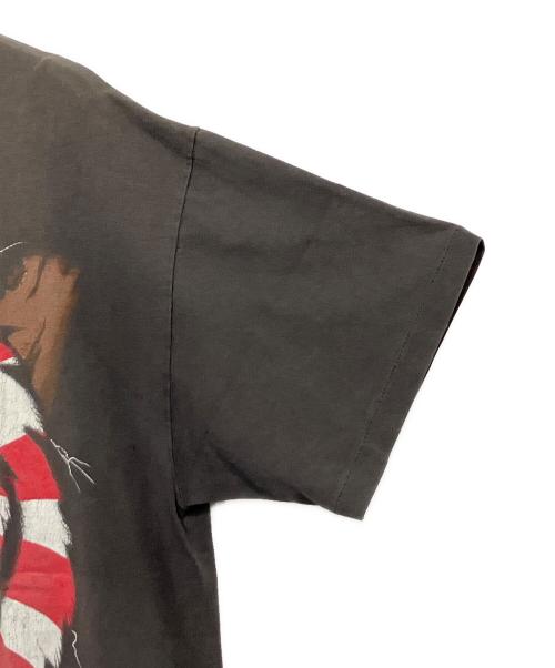 ANDAZIA（アンダジア）ANDAZIA (アンダジア) プリントTシャツ ブラック サイズ:SIZE Lの古着・服飾アイテム