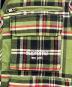 中古・古着 SUPREME (シュプリーム) Tartan Flannel Cargo Vest グリーン サイズ:SIZE M (US S)：15000円
