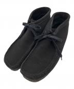 CLARKS ORIGINALSクラークス オリジナルズ）の古着「ワラビーブーツ」｜ブラックスエード