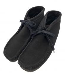 CLARKS ORIGINALS（クラークス オリジナルズ）の古着「ワラビーブーツ」｜ブラックスエード