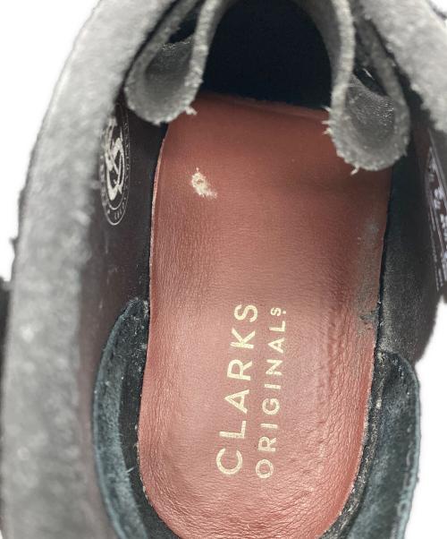 CLARKS ORIGINALS（クラークス オリジナルズ）CLARKS ORIGINALS (クラークス オリジナルズ) ワラビーブーツ ブラックスエード サイズ:SIZE UK7.5の古着・服飾アイテム