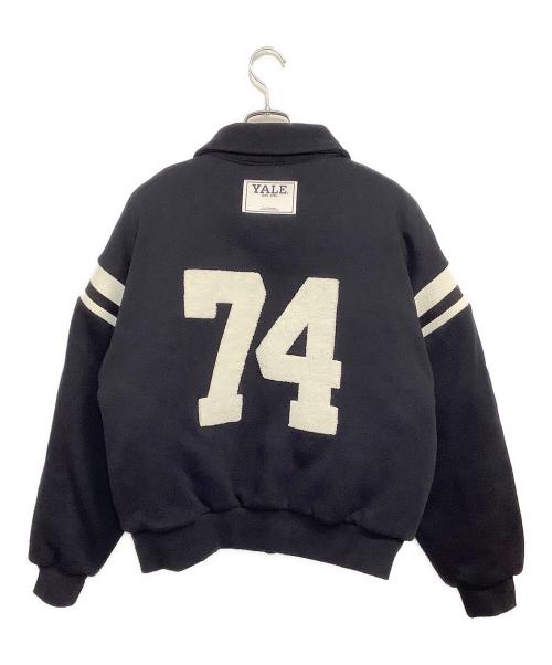 ZARA（ザラ）ZARA (ザラ) YALE (イェール) キルティングジャケット ネイビー サイズ:SIZE Mの古着・服飾アイテム