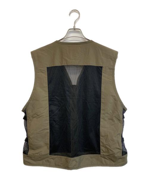 FOX FIRE（フォックスファイヤー）FOX FIRE (フォックスファイヤー) フォトレックマルチレイヤーベスト カーキ×ブラック サイズ:SIZE XLの古着・服飾アイテム