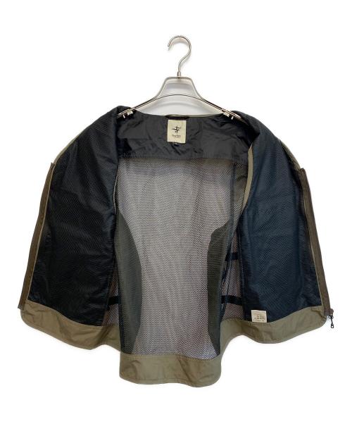 FOX FIRE（フォックスファイヤー）FOX FIRE (フォックスファイヤー) フォトレックマルチレイヤーベスト カーキ×ブラック サイズ:SIZE XLの古着・服飾アイテム