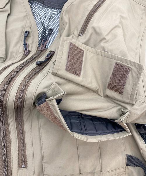 FOX FIRE（フォックスファイヤー）FOX FIRE (フォックスファイヤー) フォトレックマルチレイヤーベスト カーキ×ブラック サイズ:SIZE XLの古着・服飾アイテム