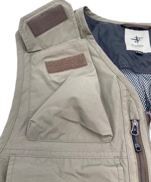 FOX FIRE（フォックスファイヤー）FOX FIRE (フォックスファイヤー) フォトレックマルチレイヤーベスト カーキ×ブラック サイズ:SIZE XLの古着・服飾アイテム