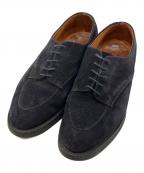 CLARKSクラークス）の古着「スエードUチップシューズ」｜ブラック