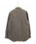 COMME des GARCONS HOMME (コムデギャルソン オム) 長袖シャツ ブラウン×ブラック サイズ:SIZE L：6000円