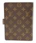 LOUIS VUITTON (ルイ ヴィトン) 手帳カバー ブラウン：40000円