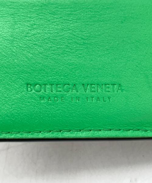 BOTTEGA VENETA（ボッテガベネタ）BOTTEGA VENETA (ボッテガベネタ) 2つ折り財布 ブラックの古着・服飾アイテム