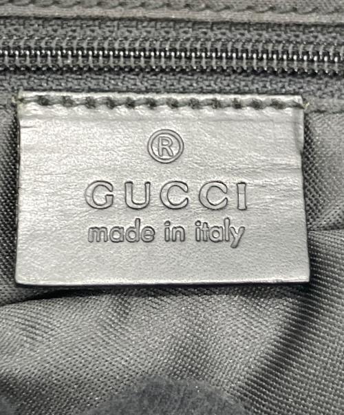 GUCCI（グッチ）GUCCI (グッチ) GGキャンパスワンショルダーバッグ ブラックの古着・服飾アイテム