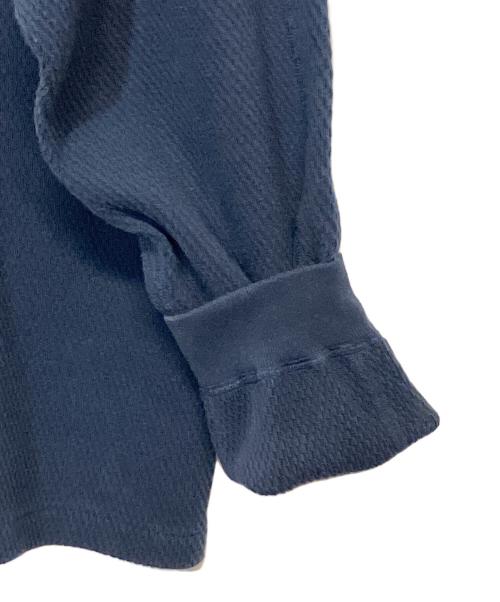 HUMAN MADE（ヒューマンメイド）HUMAN MADE (ヒューマンメイド) ヘンリーネックカットソー ネイビー サイズ:SIZE Mの古着・服飾アイテム