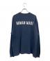 HUMAN MADE (ヒューマンメイド) ヘンリーネックカットソー ネイビー サイズ:SIZE M：19000円