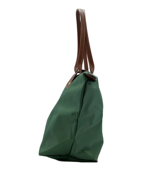 LONGCHAMP（ロンシャン）LONGCHAMP (ロンシャン) トートバッグ グリーンの古着・服飾アイテム