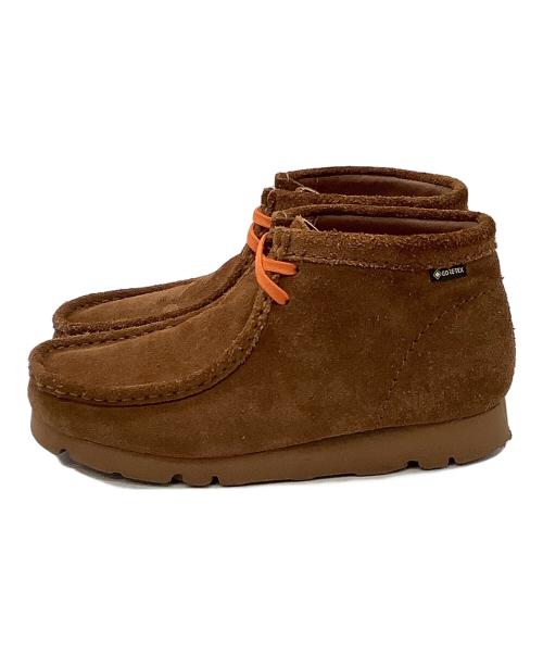 BEAMS BOY（ビームスボーイ）BEAMS BOY (ビームスボーイ) CLARKS ORIGINALS (クラークス オリジナルズ) Wallabee Boot GTX ブラウン サイズ:SIZE 4 1/2 (23.5cm)の古着・服飾アイテム