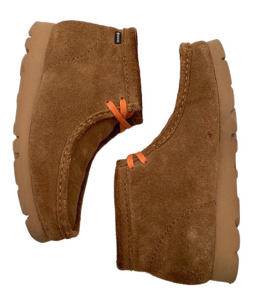 BEAMS BOY（ビームスボーイ）BEAMS BOY (ビームスボーイ) CLARKS ORIGINALS (クラークス オリジナルズ) Wallabee Boot GTX ブラウン サイズ:SIZE 4 1/2 (23.5cm)の古着・服飾アイテム