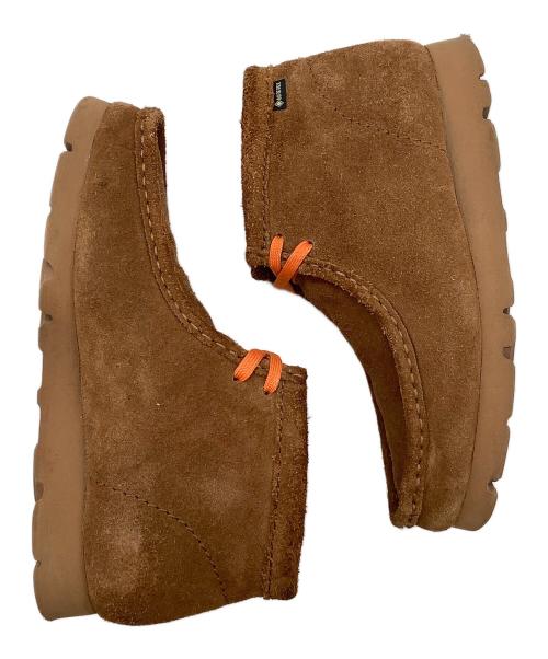BEAMS BOY（ビームスボーイ）BEAMS BOY (ビームスボーイ) CLARKS ORIGINALS (クラークス オリジナルズ) Wallabee Boot GTX ブラウン サイズ:SIZE 4 1/2 (23.5cm)の古着・服飾アイテム