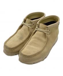 CLARKS ORIGINALS（クラークス オリジナルズ）の古着「Wallabee Boot GTX」｜ベージュ(メープルスエード)
