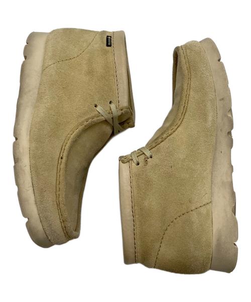 CLARKS ORIGINALS（クラークス オリジナルズ）CLARKS ORIGINALS (クラークス オリジナルズ) Wallabee Boot GTX ベージュ(メープルスエード) サイズ:SIZE 5 (24cm)の古着・服飾アイテム