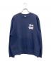 stussy（ステューシー）の古着「Dice クルーネックスウェットシャツ」｜ネイビー