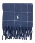 POLO RALPH LAUREN (ポロ・ラルフローレン) リバーシブルウィンドウペン ウールブレンド ネイビー サイズ:SIZE ONE 未使用品：6000円