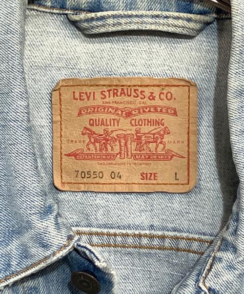 EURO LEVI'S（ユーロリーバイス）EURO LEVI'S (ユーロリーバイス) '00s デニムトラッカージャケット ライトインディゴ サイズ:SIZE LL (US L)の古着・服飾アイテム