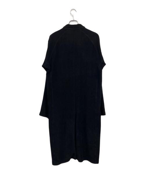 Yohji Yamamoto COSTUME D'HOMME（ヨウジヤマモトコスチュームドオム）Yohji Yamamoto COSTUME D'HOMME (ヨウジヤマモトコスチュームドオム) パイル地 ロングコート ブラック サイズ:SIZE 4 (L)の古着・服飾アイテム