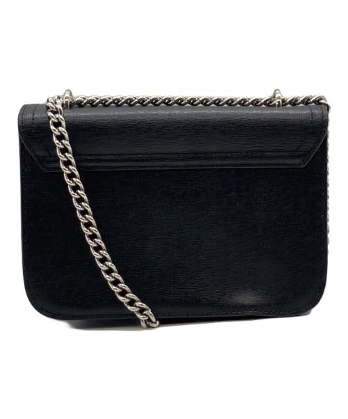 FURLA（フルラ）FURLA (フルラ) チェーンショルダーバッグ ブラックの古着・服飾アイテム