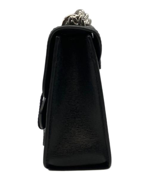 FURLA（フルラ）FURLA (フルラ) チェーンショルダーバッグ ブラックの古着・服飾アイテム