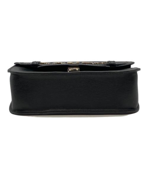 FURLA（フルラ）FURLA (フルラ) チェーンショルダーバッグ ブラックの古着・服飾アイテム