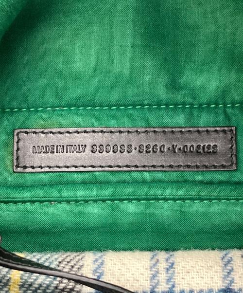 BALENCIAGA（バレンシアガ）BALENCIAGA (バレンシアガ) ショルダーバッグ グリーン×ネイビーの古着・服飾アイテム
