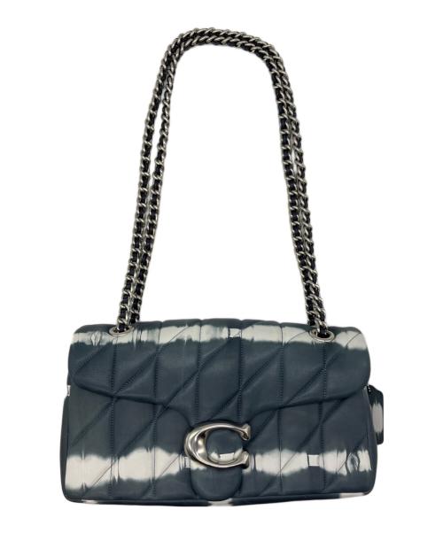 COACH（コーチ）COACH (コーチ) ショルダーバッグ ネイビー×ホワイトの古着・服飾アイテム