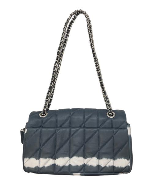 COACH（コーチ）COACH (コーチ) ショルダーバッグ ネイビー×ホワイトの古着・服飾アイテム